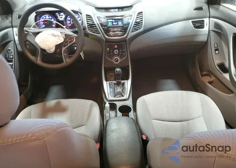 2016 Hyundai Elantra Se из США, поврежденный, VIN 5NPDH4AE2GH749813